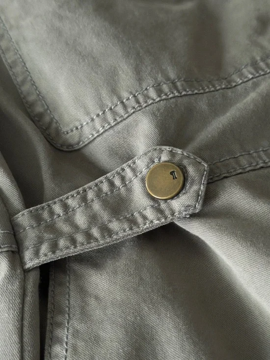 Anthropologie Pilcro Sleeveless Utility Romper | Size S | Green - Picture 5 of 10